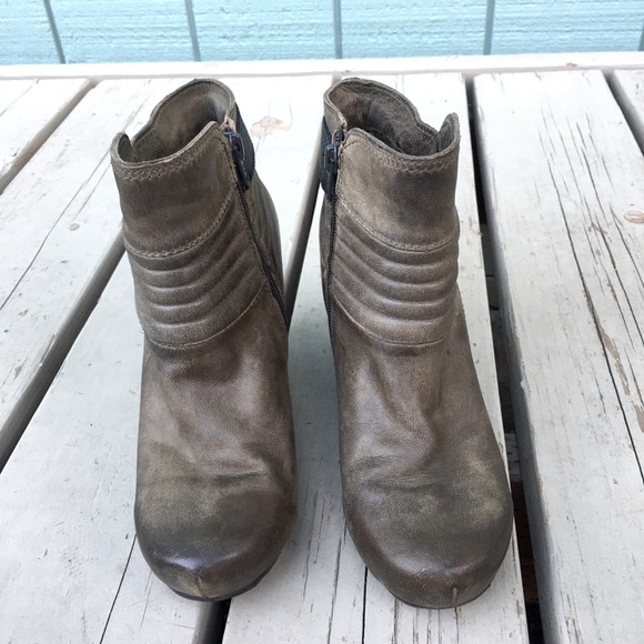 OTBT ankle boot gray green - Picture 2 of 10